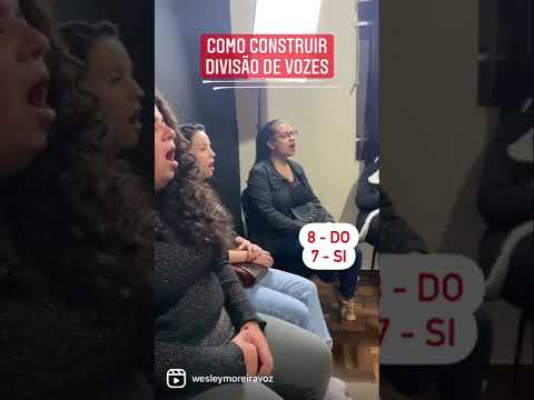 O SEGREDO para fazer divisão de vozes! ???????? #Shorts #WesleyMoreira #ProfessorDeCanto #HarmoniaVocal