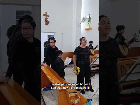 Canto para San Luis Rey #corocatolico #misa #sanluis #musicacatolica #musica #iglesiacatolica #niños