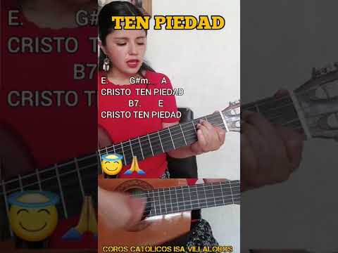 SEÑOR TEN PIEDAD. Cantos para la Misa con guitarra. Isa Villalobos