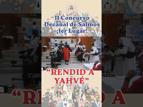 SALMO 29 (Rendid a Yahvé) #salmo29 #corodeniños #yahvé #cantoscatólicos #jesus #misa #dios #santos