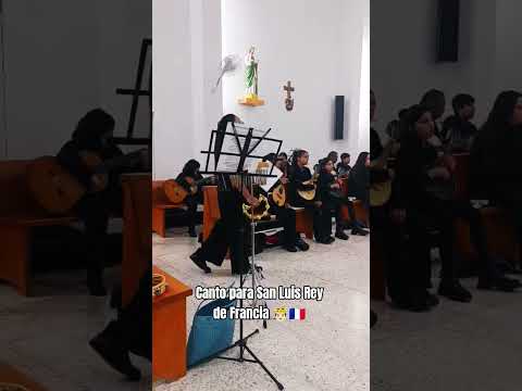 Canto para San Luis Rey???????? #musica #catolico #sanluis #coros #misa #iglesiacatolica #niños #jovenes