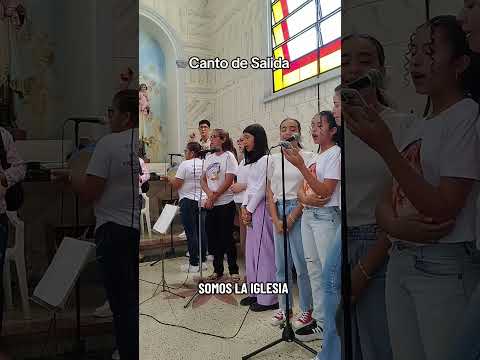 Canto de salida para la misa #catolico #musica #misa #voiceeffects