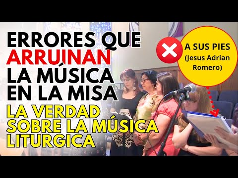???? ¡No cantes esto en la Misa! Errores comunes en los cantos litúrgicos ????✝️